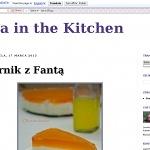 Ola in the kitchen