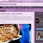 W fioletowej kuchni