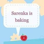 Sarenka is baking