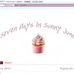 Seven days in sunny June