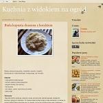 Kuchnia z widokiem na ogród