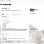 Pierwszy przepis