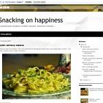 Snacking on happiness