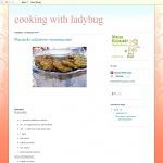 Cooking with ladybug
