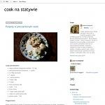 Cook na statywie
