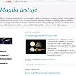 Magda testuje