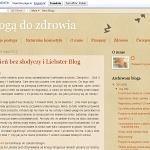 Drogą do zdrowia