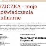 GZICZKA - moje doświadczenia kulinarne