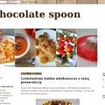 Chocolate spoon