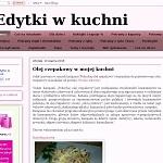 U Edytki w kuchni