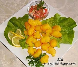 Chrupiące gniocchi z kurkumą i parmezanem