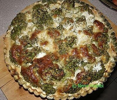 Tarta brokułowa