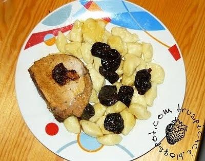Noworoczny schab ze śliwkami