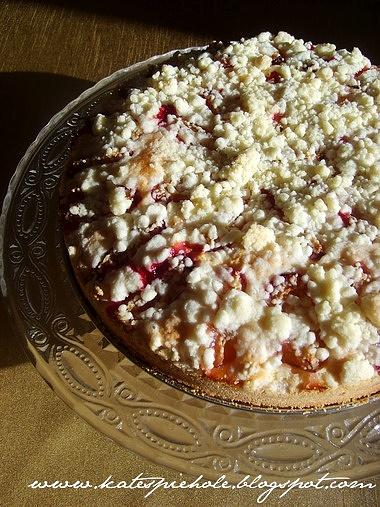Placek śliwkowy z kruszonką bezglutenowy