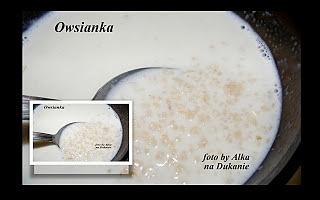 Śniadanie z owsianką i wołowiną