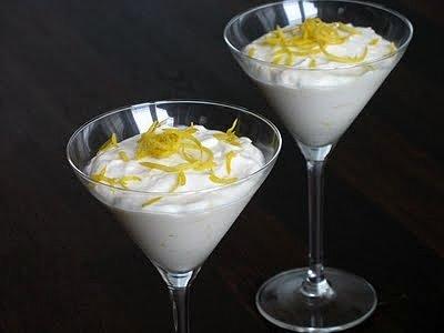 Orzeźwiająco-cytrynowe parfait