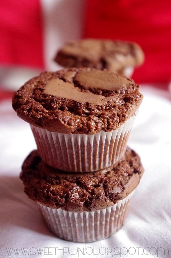 Muffiny czekoladowe brownie