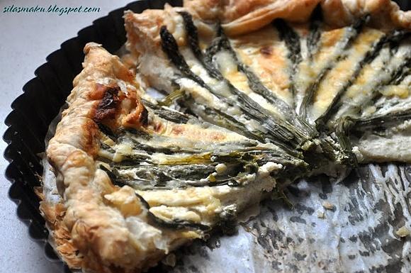 Tarta ze szparagami na zakończenie sezonu
