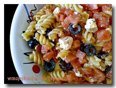Pozegnanie lata pasta alla Trapanese