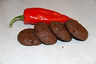 Ciastka czekoladowe z chili