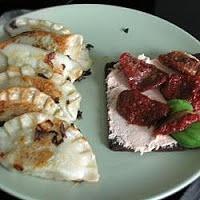 Pierogi ze szpinakiem i serem feta