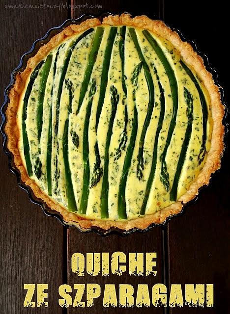 Quiche ze szparagami