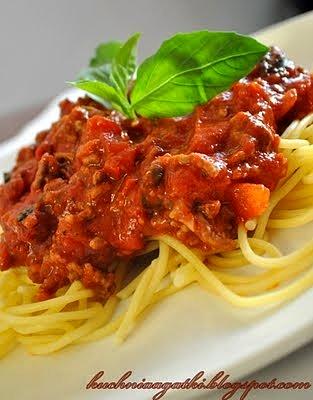Spaghetti bolognese