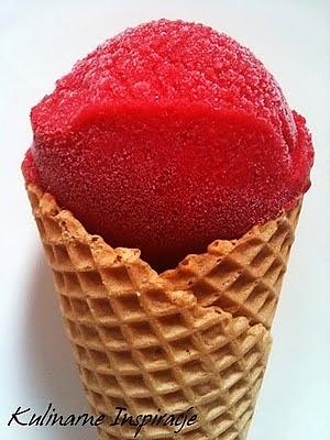 Sorbet malinowy