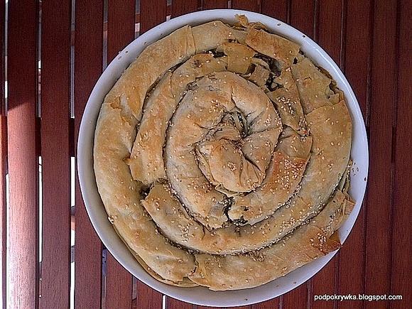 Borek ze szpinakiem i tureckim serem