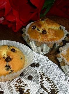 Waniliowe muffinki z czekoladą