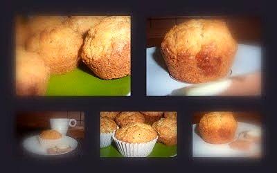 Muffinki earl gray z białą czekoladą