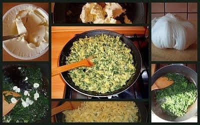 Pasta ze szpinakiem i mascarpone