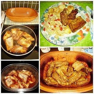 Żeberka w pikantnej marynacie