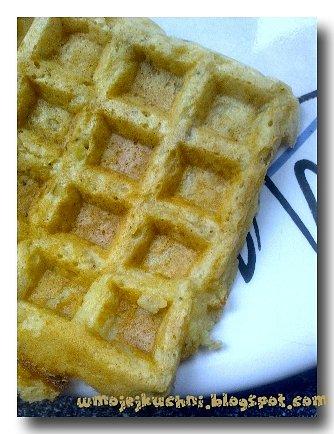 Wafle ziemniaczane z gotowanych ziemniaków