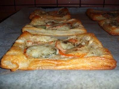 Pizzerki na cieście francuskim