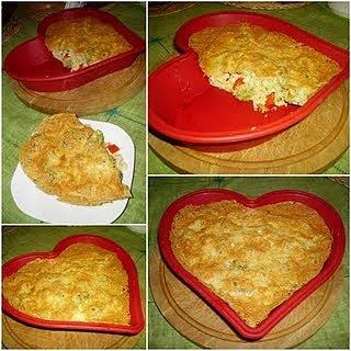 Jajeczne serce na śniadanie