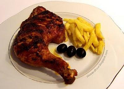 Udkas z kurczaka w soku cytrynowym i curry