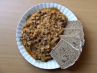 Bigos z kiszonej kapusty