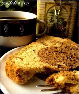 Babka z kawową łatką