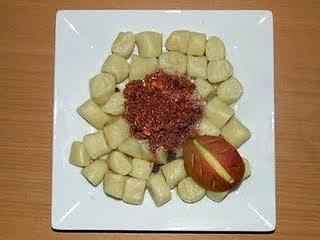 Kopytka w bułce