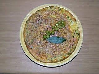 Omlet z groszkiem