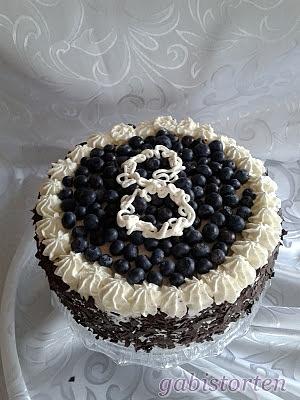 Blaubeertorte - Tort jagodowy