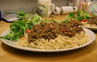 Soczewica w pomidorach