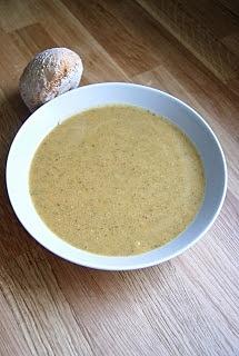 Zupa krem z grochu i brokułów
