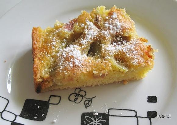 Ciasto z rabarbarem