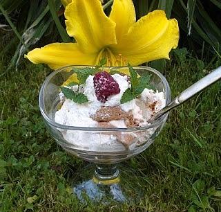 Tiramisu z malinami