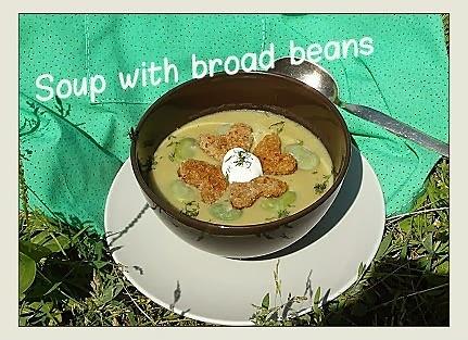 Zupa z bobu