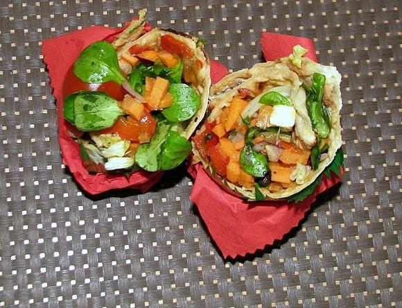 Tortilla - meksykańska kanapka na bazie placków