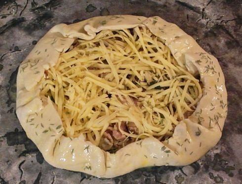 Crostata z nadzieniem ze resztek z lodówki
