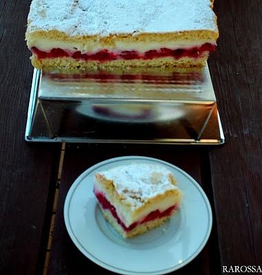 Placek z owocami i budyniem według siostry Anieli